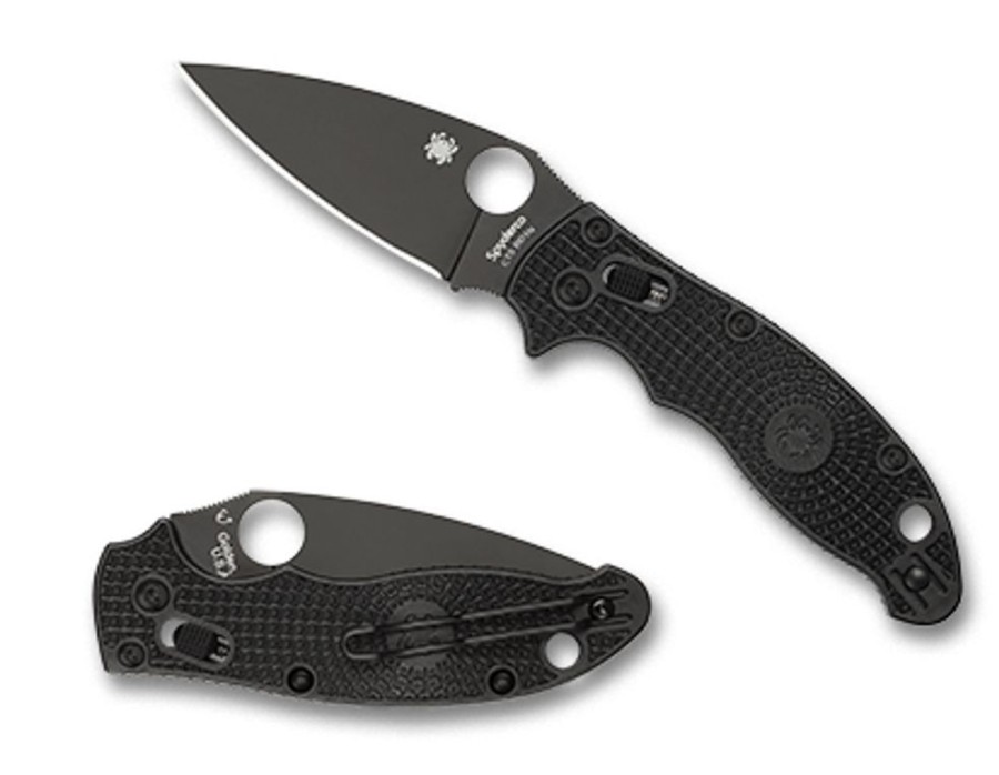 General Spyderco | Manix® 2 Lightweight Frcp Black/Black Blade