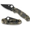 General Spyderco | Para® 3 G-10 Camo Black Blade