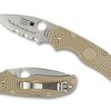 Intent Spyderco | Native® 5 Frn Brown Operation Inherent Resolve