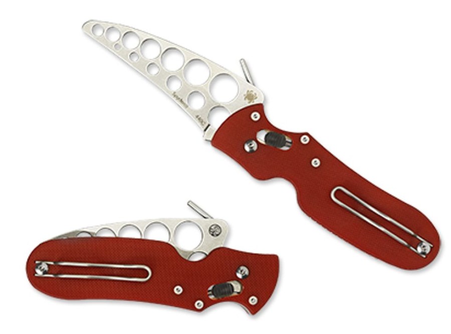 General Spyderco | P'Kal™ G-10 Red Trainer