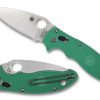 General Spyderco | Manix® 2 Lightweight Frcp Mint Green Cpm M4 Exclusive