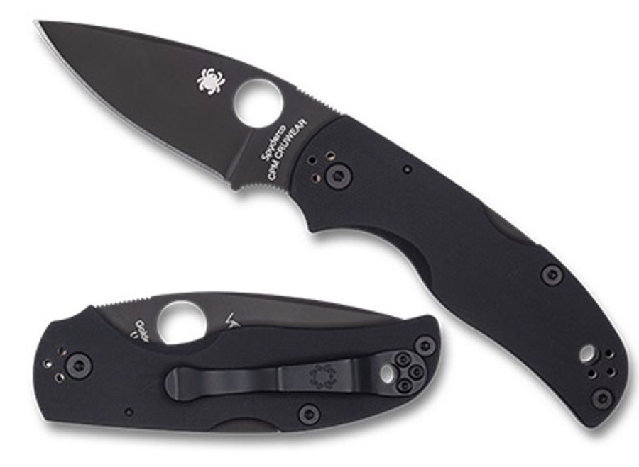 General Spyderco | Native® 5 Smooth G-10 Cpm Cru-Wear Black Blade Exclusive