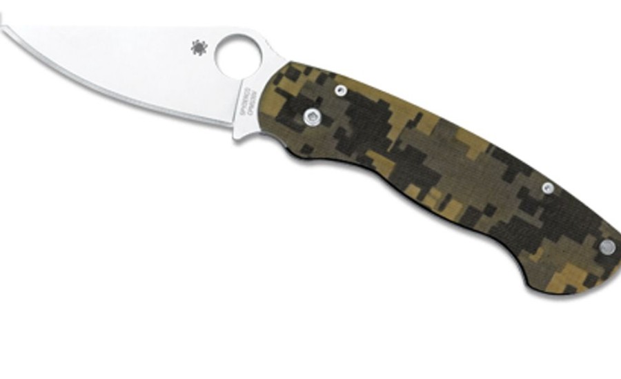 General Spyderco | Para Military® Camouflage G-10