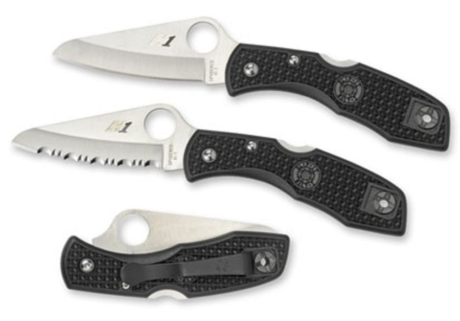 General Spyderco | Salt® I Black Frn