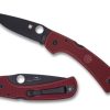 General Spyderco | Goddard Lightweight Red Frn Cpm 4V Sprint Run™