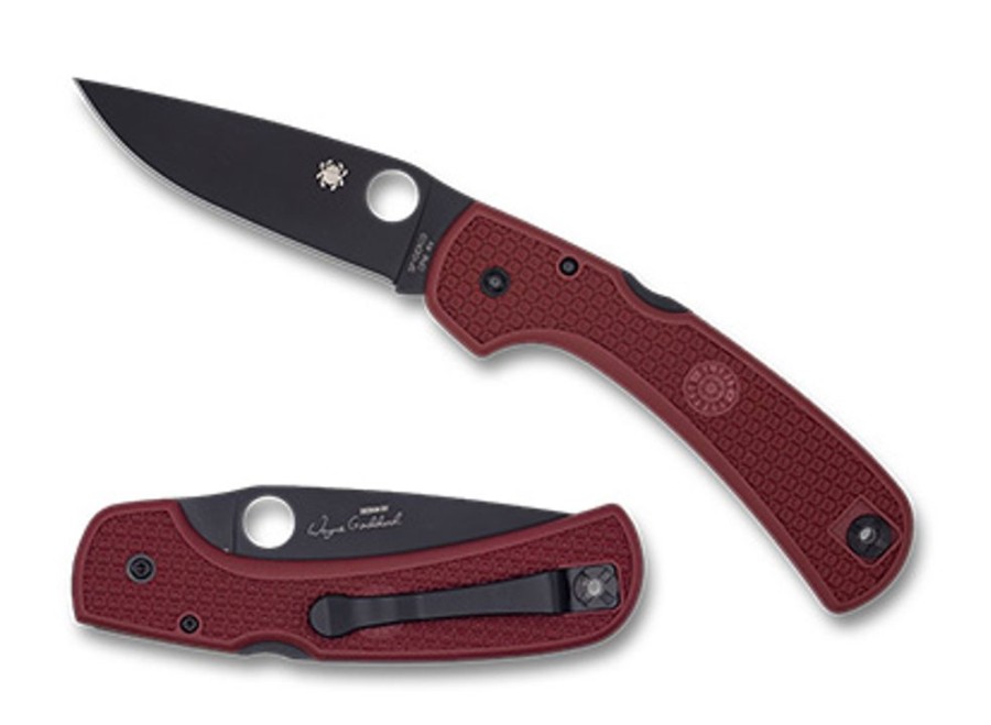 General Spyderco | Goddard Lightweight Red Frn Cpm 4V Sprint Run™