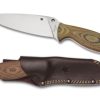 General Spyderco | Temperance™ 2 Canvas Micarta Brown