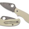 General Spyderco | Urban™ Ivory G-10 Damasteel Sprint Run™