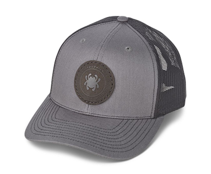 General Spyderco | Trucker Hat Charcoal/Black With Spyderco Patch