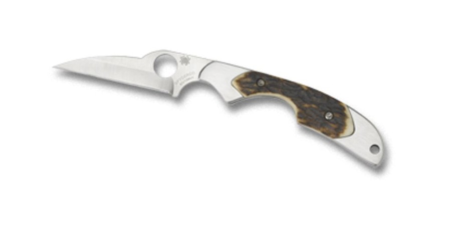 General Spyderco | Kiwi™ 3 Stag Handle Slip Joint