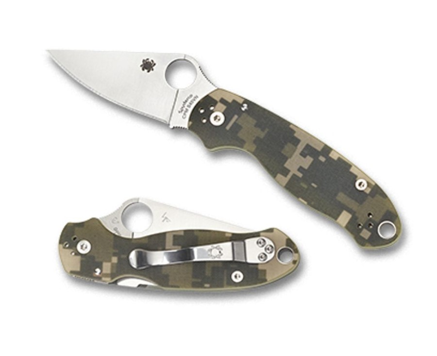 General Spyderco | Para® 3 G-10 Camo