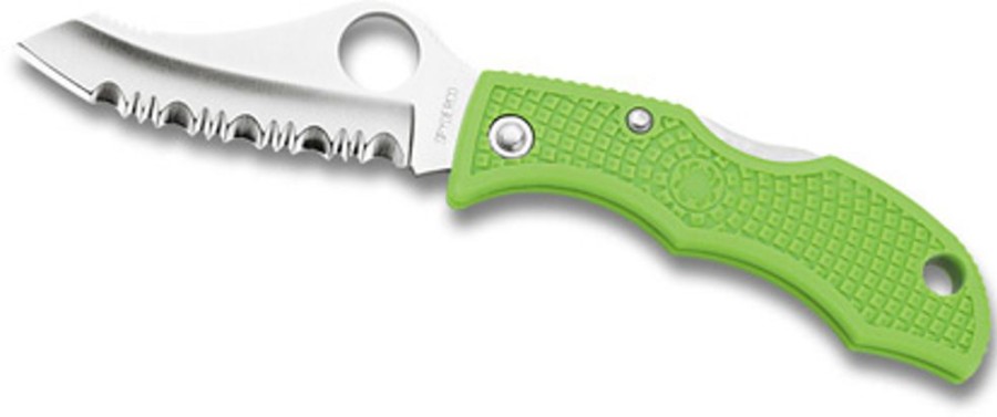 General Spyderco | Jester™ Lime Green Frn